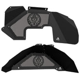 Jeep JK Aluminum "US Army" Front and Rear Inner Fenders