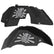 Jeep JL Aluminum "Grenade" Front and Rear Inner Fenders