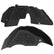 Jeep JL Aluminum "Grenade" Front and Rear Inner Fenders