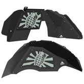 Jeep JL Aluminum "Grenade" Front and Rear Inner Fenders