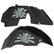 Jeep JL Aluminum "Grenade" Front and Rear Inner Fenders