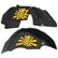 Jeep JL Aluminum "Grenade" Front and Rear Inner Fenders
