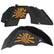 Jeep JL Aluminum "Grenade" Front and Rear Inner Fenders