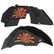 Jeep JL Aluminum "Grenade" Front and Rear Inner Fenders