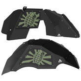 Jeep JL Aluminum "Grenade" Front and Rear Inner Fenders