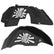 Jeep JL Aluminum "Grenade" Front and Rear Inner Fenders
