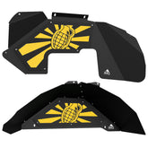 Jeep JK Aluminum "Grenade" Front and Rear Inner Fenders
