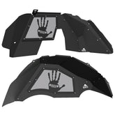 Jeep JL Aluminum "High Five" Front and Rear Inner Fenders