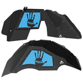 Jeep JL Aluminum "High Five" Front and Rear Inner Fenders
