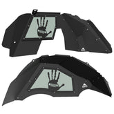 Jeep JL Aluminum "High Five" Front and Rear Inner Fenders