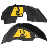 Jeep JL Aluminum "High Five" Front and Rear Inner Fenders
