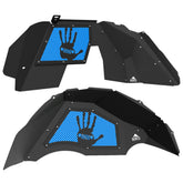 Jeep JL Aluminum "High Five" Front and Rear Inner Fenders