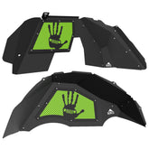 Jeep JL Aluminum "High Five" Front and Rear Inner Fenders