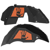 Jeep JL Aluminum "High Five" Front and Rear Inner Fenders