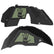 Jeep JL Aluminum "High Five" Front and Rear Inner Fenders