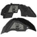 Jeep JL Aluminum "High Five" Front and Rear Inner Fenders