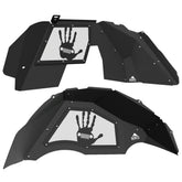 Jeep JL Aluminum "High Five" Front and Rear Inner Fenders