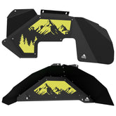 Jeep JK Aluminum "Ridgeline" Front and Rear Inner Fenders