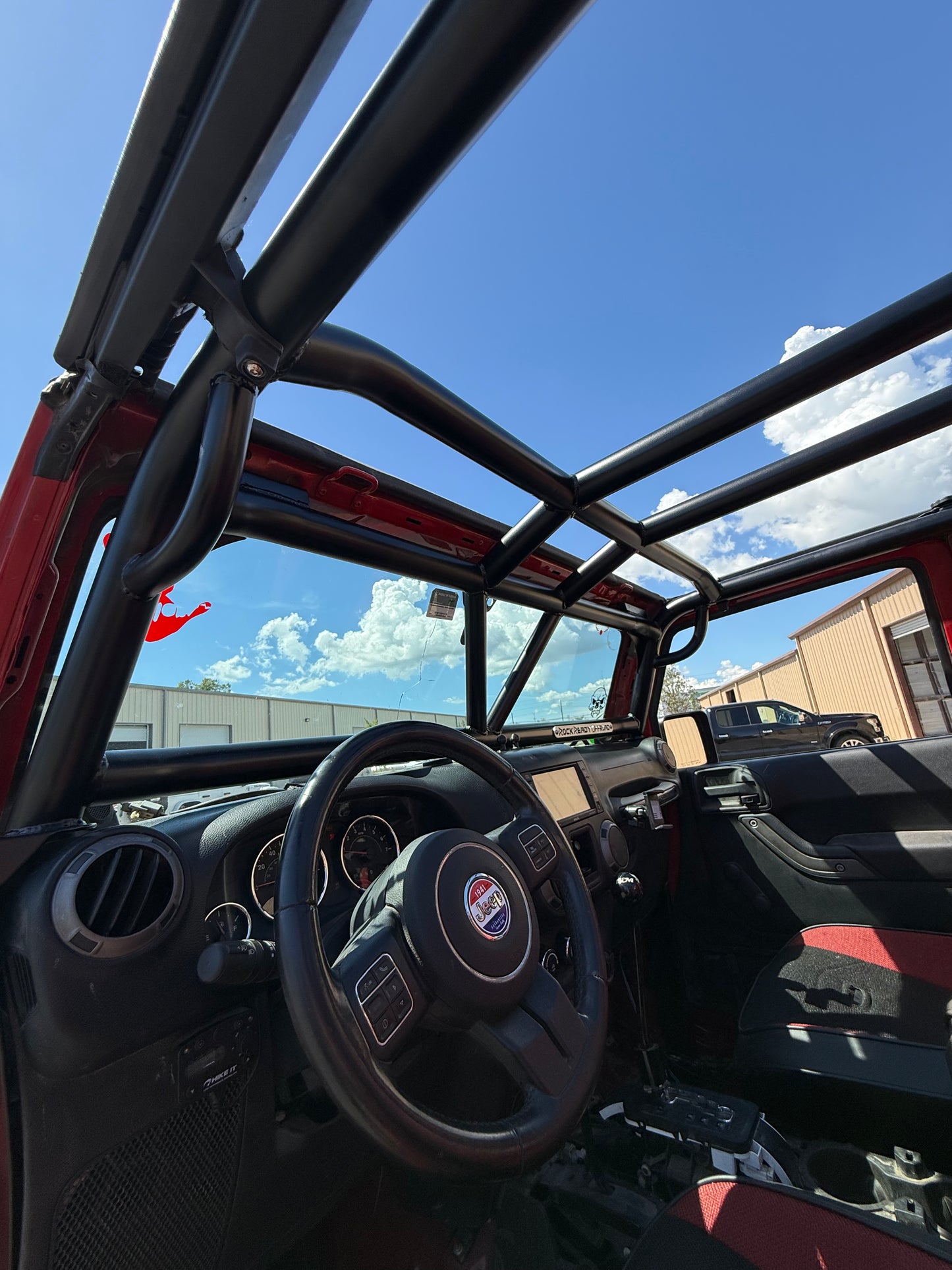 Custom Built Jeep Roll Cage - Frame Mounted