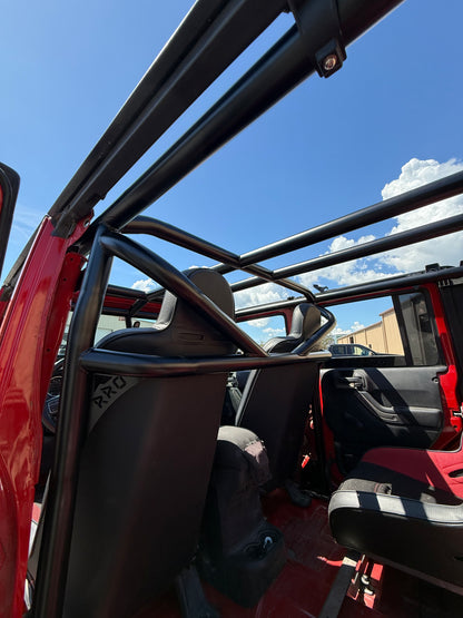 Custom Built Jeep Roll Cage - Frame Mounted