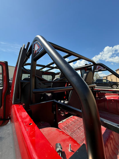Custom Built Jeep Roll Cage - Frame Mounted