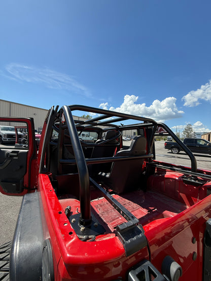 Custom Built Jeep Roll Cage - Frame Mounted
