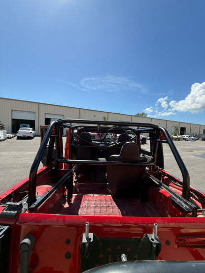 Custom Built Jeep Roll Cage - Frame Mounted