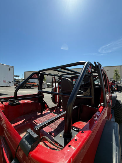 Custom Built Jeep Roll Cage - Frame Mounted