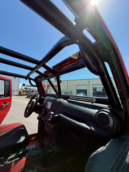 Custom Built Jeep Roll Cage - Frame Mounted