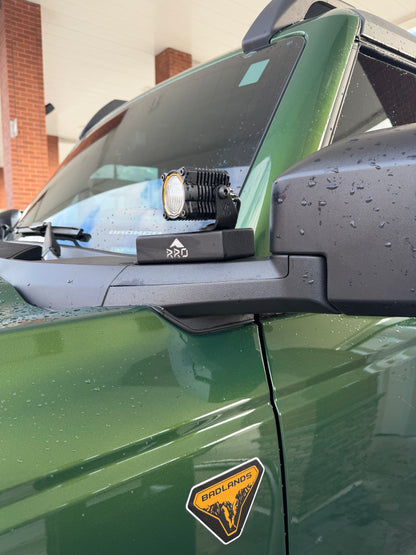 Auxiliary Cowl Light Mounts for Ford Bronco 6th Gen