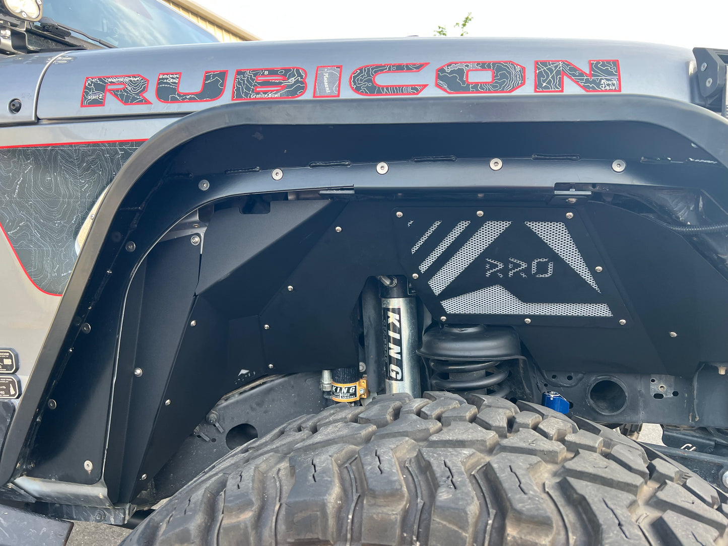 High Clearance Front Inner Fender for JL / JLU / Gladiator