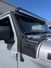 A Pillar Light Bar and Cowl Pod Light Mounts for JL / JLU / Gladiator