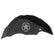 Jeep JL Aluminum "Jeep Star" Rear Inner Fenders