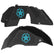 Jeep JL Aluminum "Jeep Star" Front and Rear Inner Fenders