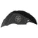 Jeep JL Aluminum "Jeep Star" Rear Inner Fenders