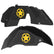 Jeep JL Aluminum "Jeep Star" Front and Rear Inner Fenders