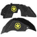 Jeep JL Aluminum "Jeep Star" Front and Rear Inner Fenders