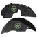 Jeep JL Aluminum "Jeep Star" Front and Rear Inner Fenders