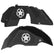Jeep JL Aluminum "Jeep Star" Front and Rear Inner Fenders