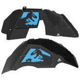 Jeep JL Aluminum "Jurrasic" Front and Rear Inner Fenders