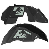Jeep JL Aluminum "Jurrasic" Front and Rear Inner Fenders