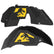 Jeep JL Aluminum "Jurrasic" Front and Rear Inner Fenders