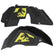 Jeep JL Aluminum "Jurrasic" Front and Rear Inner Fenders