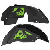 Jeep JL Aluminum "Jurrasic" Front and Rear Inner Fenders