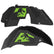 Jeep JL Aluminum "Jurrasic" Front and Rear Inner Fenders