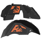 Jeep JL Aluminum "Jurrasic" Front and Rear Inner Fenders