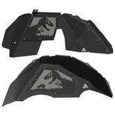 Jeep JL Aluminum "Jurrasic" Front and Rear Inner Fenders