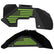 Jeep JK Aluminum "American Flag" Front and Rear Inner Fenders