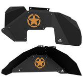 Jeep JK Aluminum "Jeep Star" Front and Rear Inner Fenders