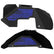 Jeep JK Aluminum "Distressed American Flag" Front and Rear Inner Fenders
